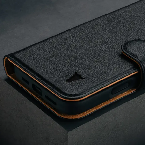 iPhone 16 Pro Max Lederhülle (mit abnehmbarer Hülle und MagSafe-kompatibel) - TORRO Signature / Schwarz – Bild 5