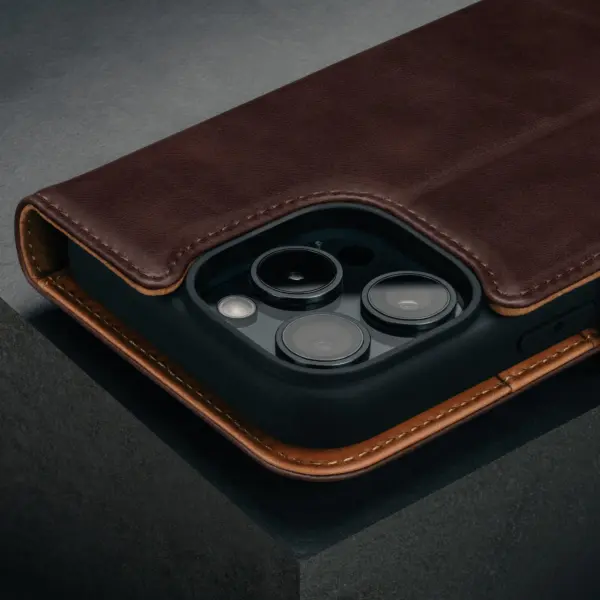 iPhone 16 Pro Max Lederhülle (mit abnehmbarer Hülle und MagSafe-kompatibel) - TORRO Signature / Dunkelbraun – Bild 4