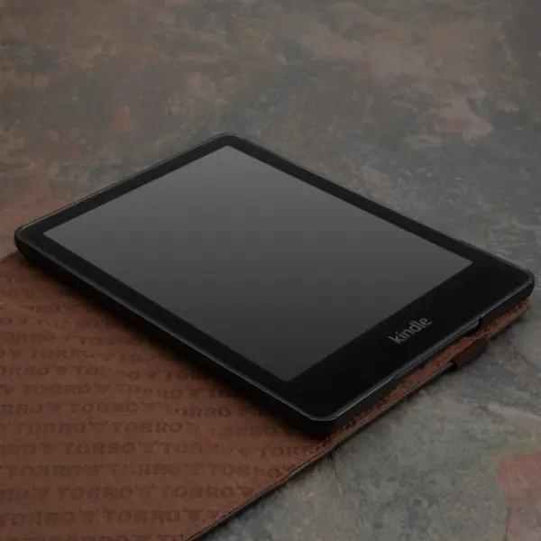Kindle Paperwhite / Paperwhite Signature Edition Lederhülle (11. Generation 2021/2022/2023) - Dunkelbraun – Bild 2