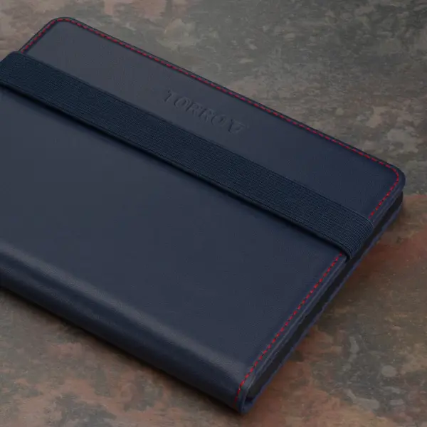 Kindle Paperwhite / Paperwhite Signature Edition Lederhülle (11. Generation 2021/2022/2023) - Marineblau – Bild 5