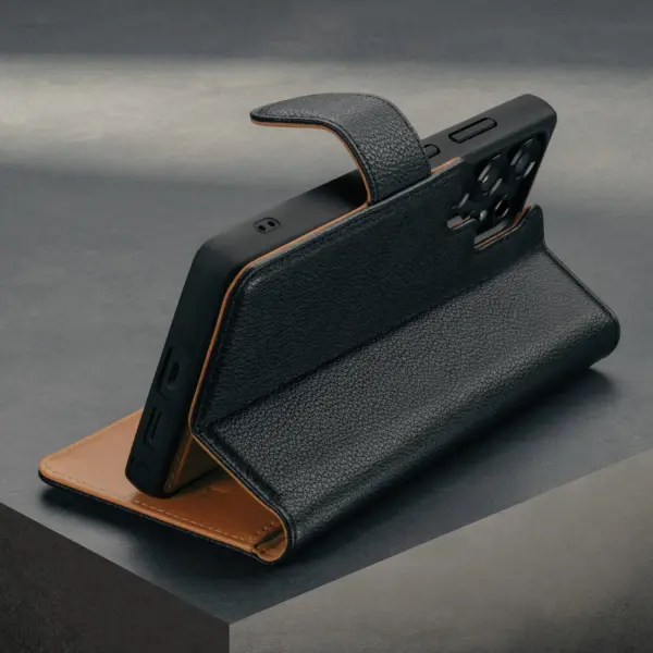 Abnehmbare Brieftaschenhülle für Galaxy S25 Ultra - TORRO Signature / Schwarz – Bild 2