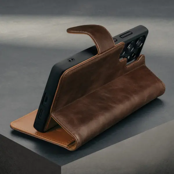 Abnehmbare Brieftaschenhülle für Galaxy S25 Ultra - TORRO Signature / Dunkelbraun – Bild 2