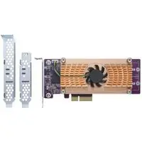 QNAP QM2 Card QM2-2P-244A Dual-M.2-22110/2280-PCIe-SSD Erweiterungskarte