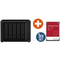Synology Diskstation DS1522+ NAS System 5-Bay inkl. 5x 6TB WD Red Plus WD60EFPX