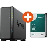 Synology DS124 NAS System 1-Bay 12 TB inkl. 12 TB Synology HDD HAT3310-12T