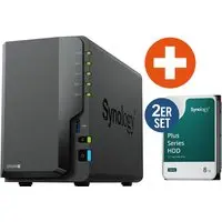 Synology DS224+ NAS System 2-Bay 16 TB inkl. 2x 8 TB Synology HDD HAT3310-8T