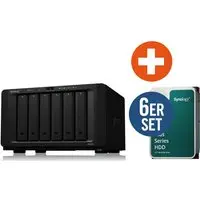 Synology DS1621+ NAS System 6-Bay 96TB inkl 6x 16 TB Synology HDD HAT3310-16T