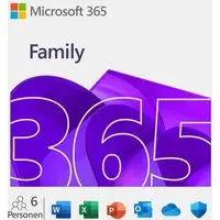 Microsoft 365 Family (Office-Apps inkl. Copilot-KI und 6TB Cloudspeicher) | Download & Produktschlüssel