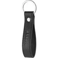 Schlüsselanhänger aus Leder - Schwarz