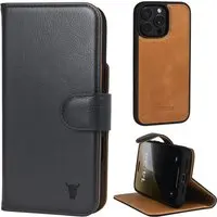 iPhone 16 Pro Max Lederhülle (mit abnehmbarer Hülle und MagSafe-kompatibel) - TORRO Signature / Schwarz