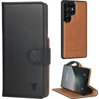 Abnehmbare Brieftaschenhülle für Galaxy S25 Ultra - TORRO Signature / Schwarz