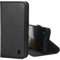 iPhone 16e Lederhülle - Schwarz