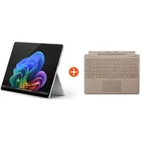 Microsoft Surface Pro (11. Edition) 13" OLED 2in1 Platin Snapdragon® X Elite 16GB RAM 1TB SSD Win11 ZIA-00004 inkl. Sand Keyboard SL
