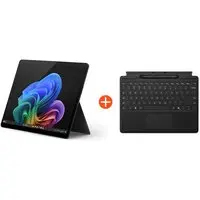 Microsoft Surface Pro (11. Edition) Copilot+ PC 13" OLED 2in1 Graphit Snapdragon® X Elite 16GB/1TB SSD Win11 EP2-08384  ohne Netzteil inkl. MS Surface Pro Keyboard mit Slim Pen schwarz
