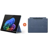 Microsoft Surface Pro (11. Edition) Copilot+ PC 13" OLED 2in1 Saphir Snapdragon® X Elite 16GB/1TB SSD Win11 EP2-08390 ohne Netzteil inkl. MS Surface Pro Keyboard mit Slim Pen saphir