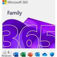 Microsoft 365 Family (Office-Apps inkl. Copilot-KI und 6TB Cloudspeicher) | Download & Produktschlüssel