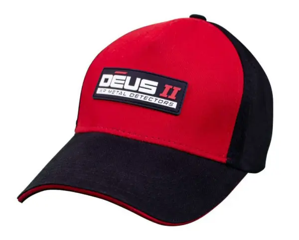 XP DEUS II CAP - Black & Red