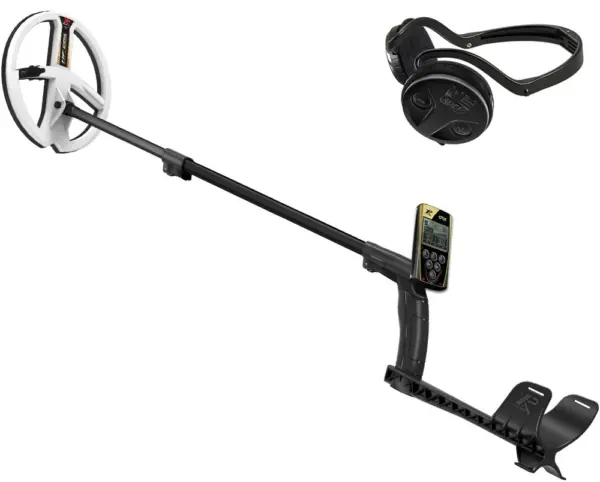 XP ORX Metalldetektor mit 22 HF Spule und WSA Funkkopfhörer