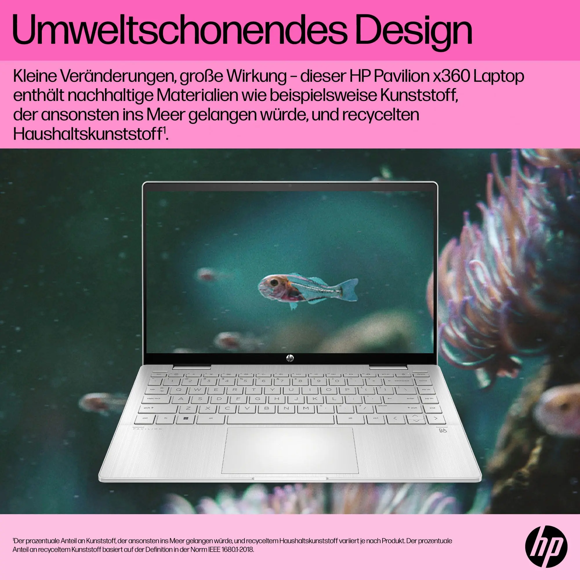 HP Pavilion 14-ek1274ng Convertible Notebook (35,6 – Bild 4