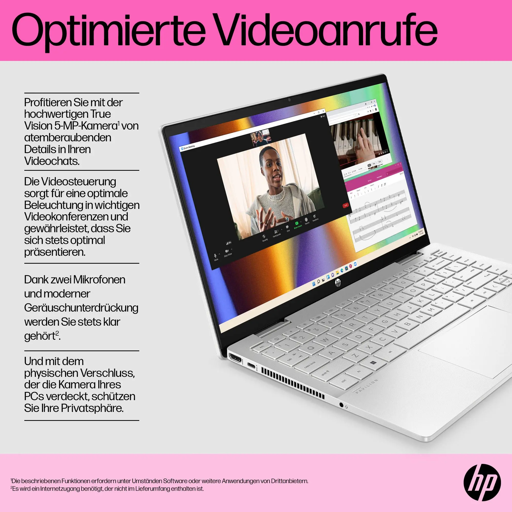 HP Pavilion 14-ek1274ng Convertible Notebook (35,6 – Bild 5