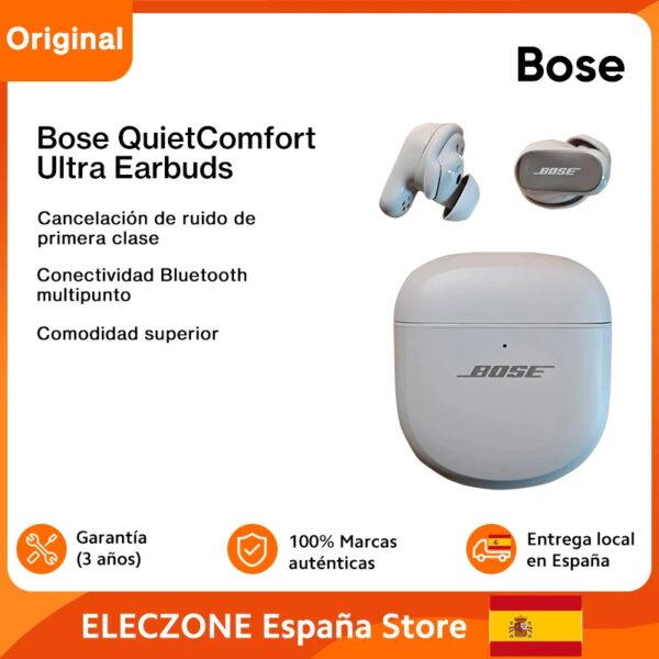 Bose QuietComfort Ultra Earbuds Weltklasse-Geräuschunterdrückung Hervorragender Komfort Bluetooth Multipoint-Konnektivität Bis zu 6 Stunden Spielzeit – Bild 3
