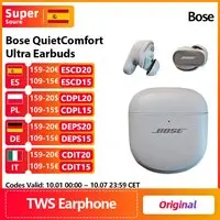 Bose QuietComfort Ultra Earbuds Weltklasse-Geräuschunterdrückung Hervorragender Komfort Bluetooth Multipoint-Konnektivität Bis zu 6 Stunden Spielzeit