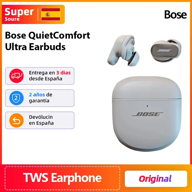 Bose QuietComfort Ultra Earbuds Weltklasse-Geräuschunterdrückung Hervorragender Komfort Bluetooth Multipoint-Konnektivität Bis zu 6 Stunden Spielzeit – Bild 7
