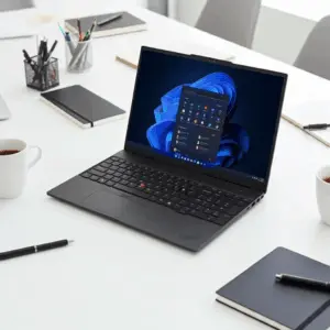 Lenovo ThinkPad E16 Gen 3 Intel® Core™ 7 240H Prozessor (E-Kerne bis zu 4,00 GHz P-Kerne bis zu 5,20 GHz)/Ohne Betriebssystem/512 GB SSD M.2 2242 PCIe 4.0 TLC Opal
