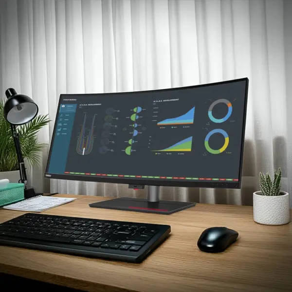 Lenovo ThinkVision P40w-20 39,7" Curved 21:9 WUHD-Thunderbolt-Docking-Monitor