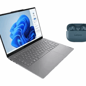 Lenovo Yoga Slim 7i 14 (Ultra 5-Windows 11 Home-16GB-1TB) + Earbuds Intel® Core™ Ultra 5 125H Prozessor (E-Kerne bis zu 3,60 GHz P-Kerne bis zu 4,50 GHz)/Windows 11 Home 64/1 TB SSD M.2 2242 PCIe 4.0 TLC