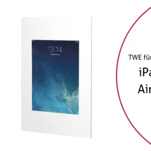 TabLines TWE056W Tablet Wandeinbau f?r Apple iPad Air 2, wei?