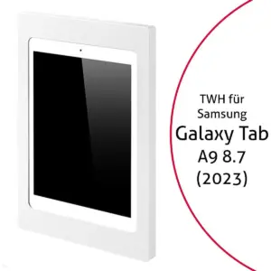 TabLines TWH054W Tablet Wandhalterung f?r Samsung Tab A9 8.7, wei?